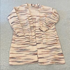 LOFT Multicolor Striped Women's Cardigan